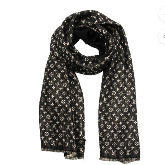 Louis Vuitton Monogram So Glitter Stole Scarf/Shawl - Picture 10 of 15